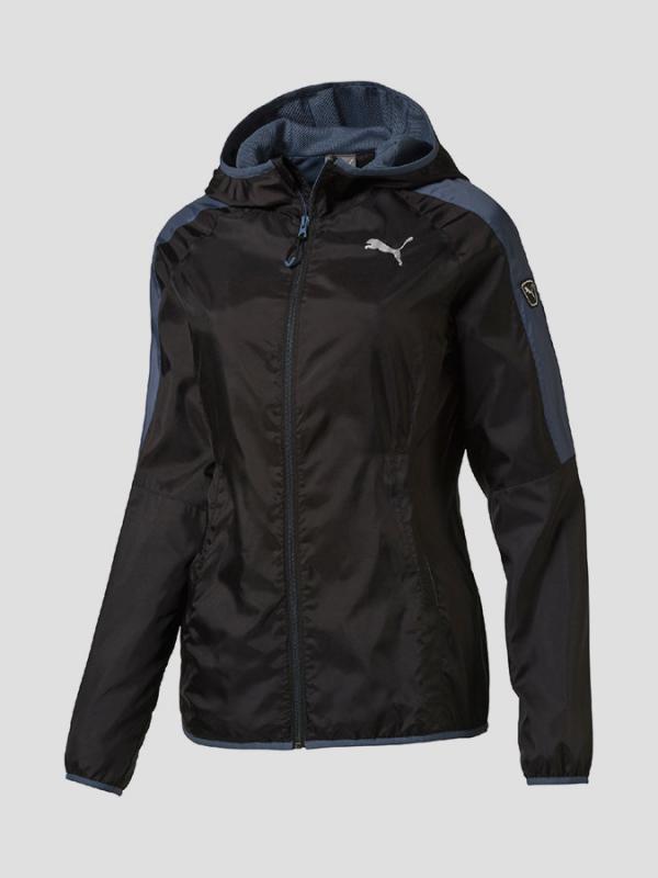 Bunda Puma FUN Solid Windbreaker W black Černá
