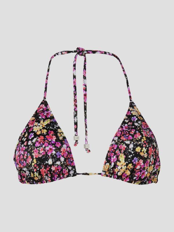 Plavky O´Neill PW M&M PRINT TRIANGLE TOP Fialová