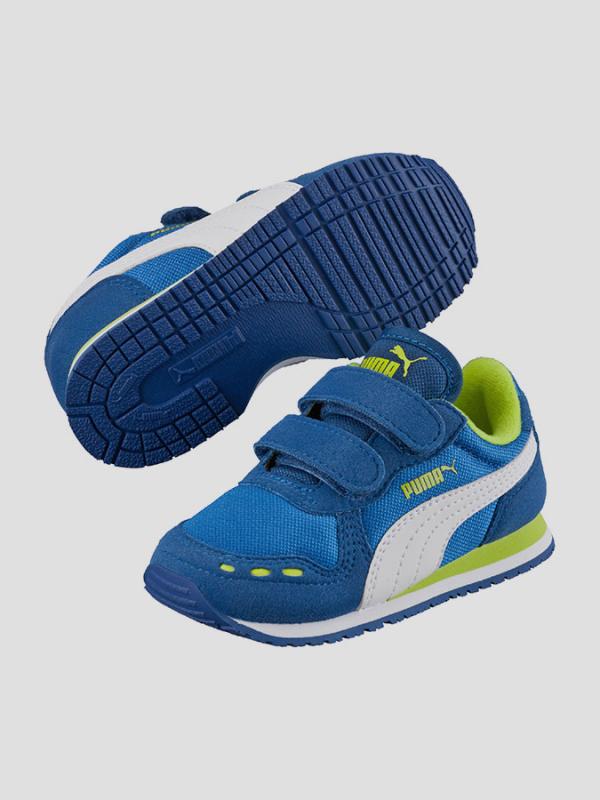 Boty Puma Cabana Racer Mesh V Inf Modrá