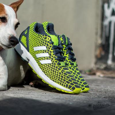 adidas Zx Flux Techfit Solar Yellow/ Ftw White/ Onix