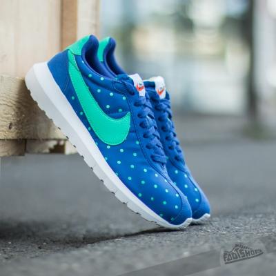Nike W Roshe LD- 1000 Print Deep Royal Blue/ Emerald Glow- White
