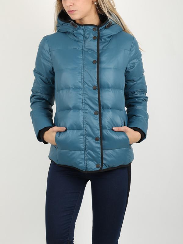 Bunda Replay W7995 Quilted jackets Modrá