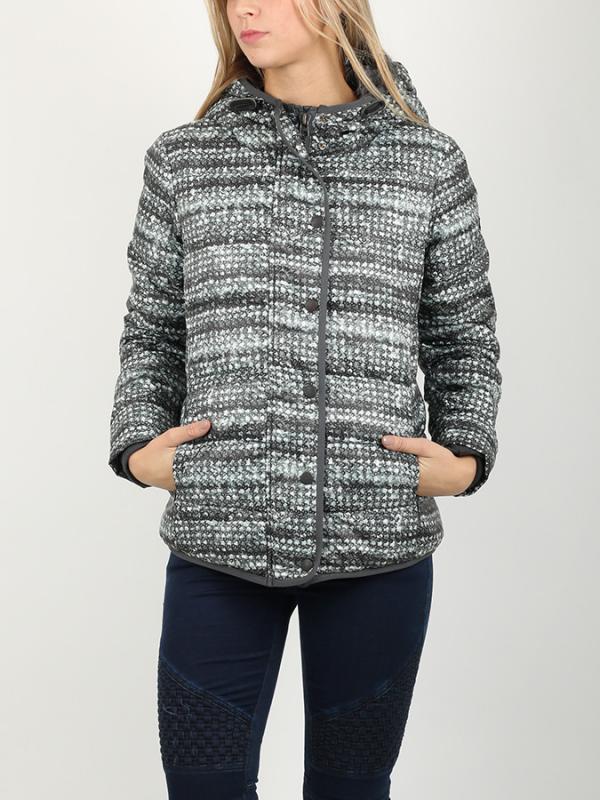 Bunda Replay W7995A Quilted jackets Šedá
