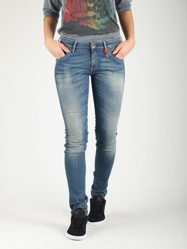 Džíny Replay WX621 Trousers Modrá