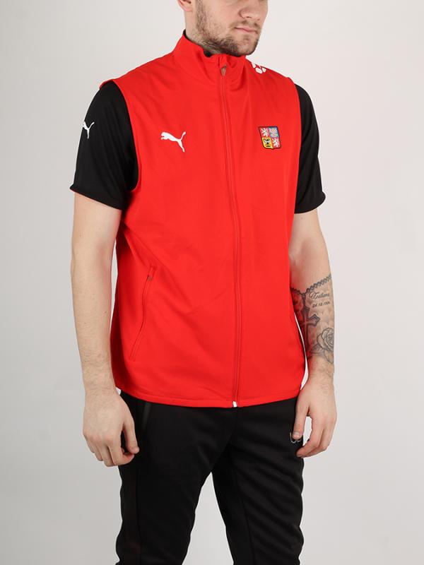 Mikina Puma GILET NATIONAL TEAMS Červená