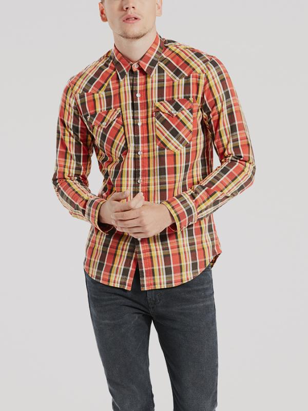 Košile LEVI'S BARSTOW WESTERN Barevná