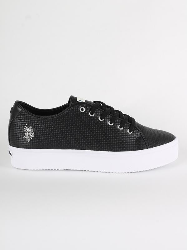 Boty U.S.Polo RONDA WOVEN Černá