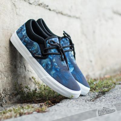 Supra Cuba Blue Levitas Print- White