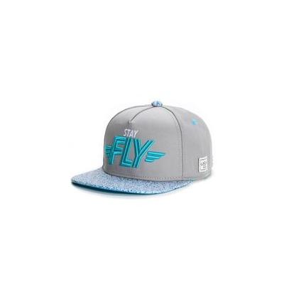 Cayler & Sons WL Marty Cap Grey/ Turquoise/White