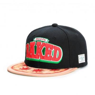 Cayler & Sons GL Sorry I´m Baked Cap Black/Red/Pizza
