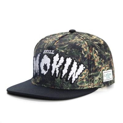Cayler & Sons C&C Still Smoking Cap Green Budz/Black/White