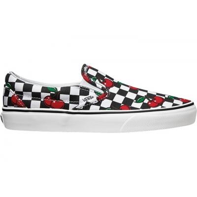 Vans Classic Slip-On (Cherry Checkers) Black/True White