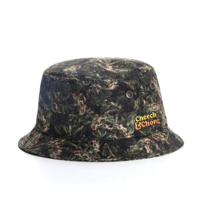 Cayler & Sons C&C Still Smokin´ Bucket Hat Green Budz/Black/White