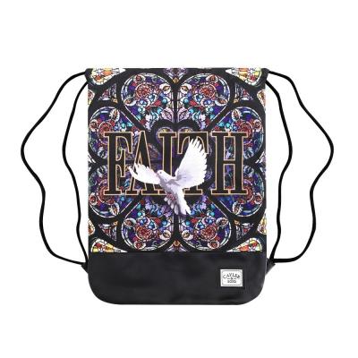 Cayler & Sons WL Faith Gym Bag Black/ Gold/ Mc