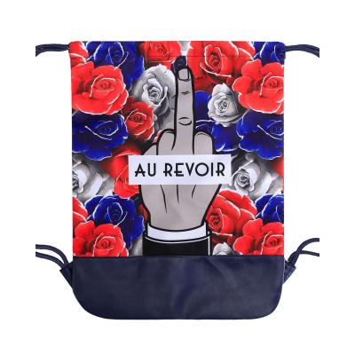 Cayler & Sons WL Bonjour Reversible Gym Bag Navy/ Red/ White