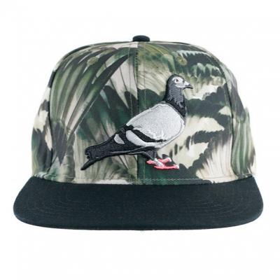 Staple Feather Camo Olive Snapback