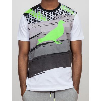 Staple Neon Pigeon White Tee
