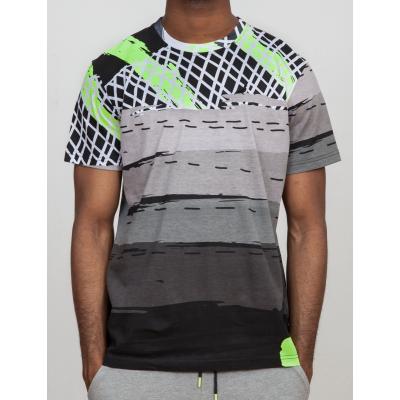 Staple Grey Neon Tee
