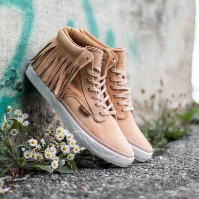 Radii Basic Chestnut Wolverine Suede Tassels