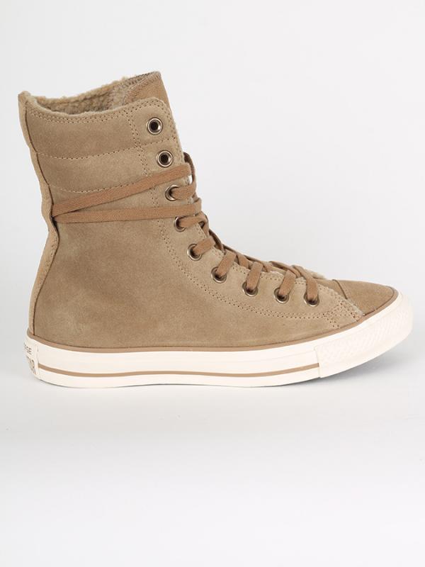 Boty Converse Chuck Taylor All Star Hi-Rise Hnědá