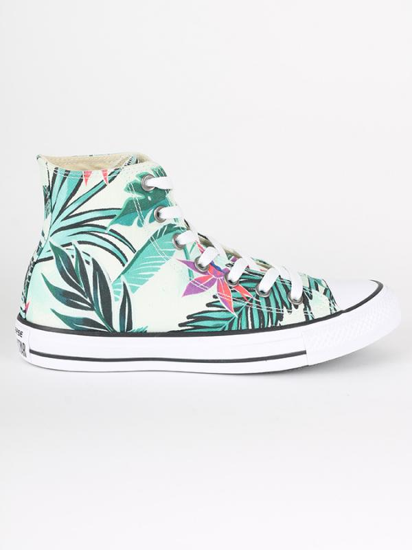 Boty Converse Chuck Taylor All Star HI Tropical Print Barevná