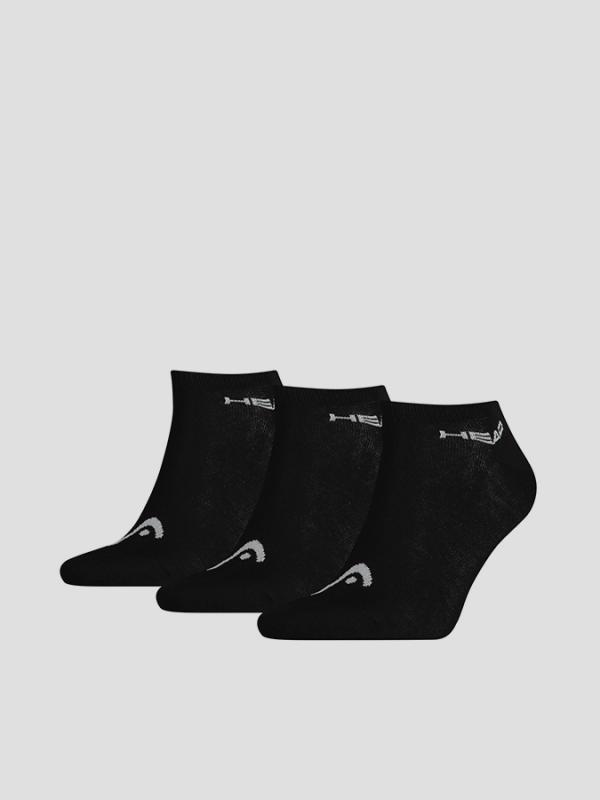 Ponožky Head SNEAKER 3 Pack UNISEX Černá
