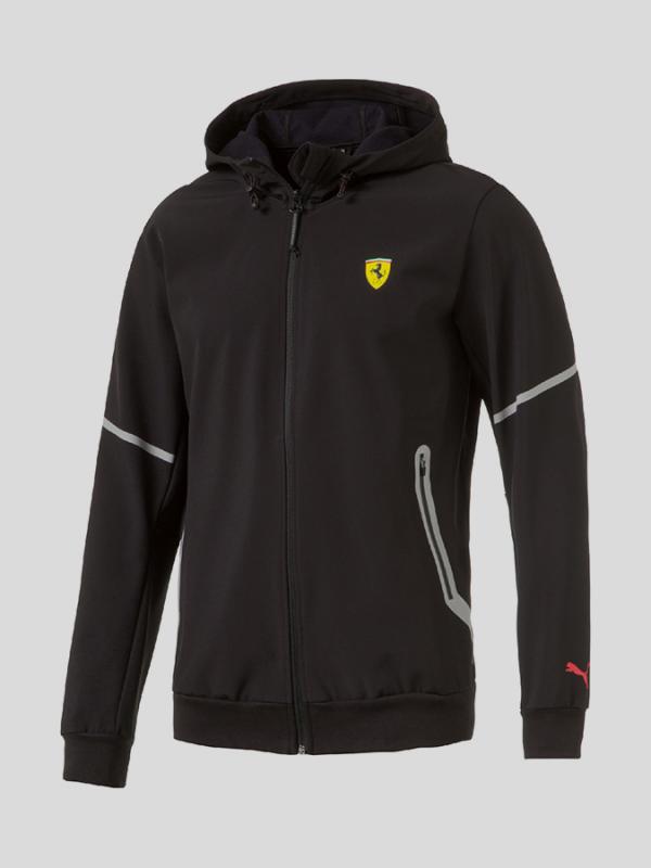 Mikina Puma SF Softshell Hooded Jkt Černá