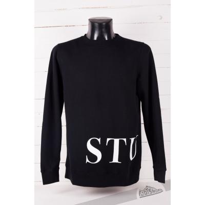 Stüssy Banner Crew Black