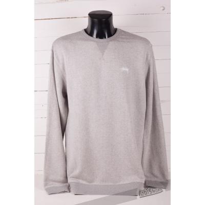 Stüssy Big Loop L/SL Crew Grey