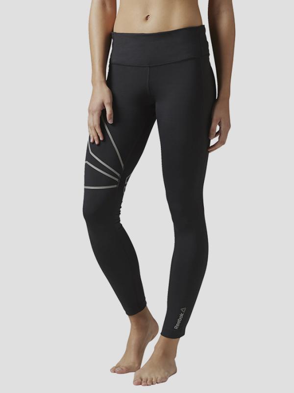 Legíny Reebok OSR TIGHT BLACK Černá
