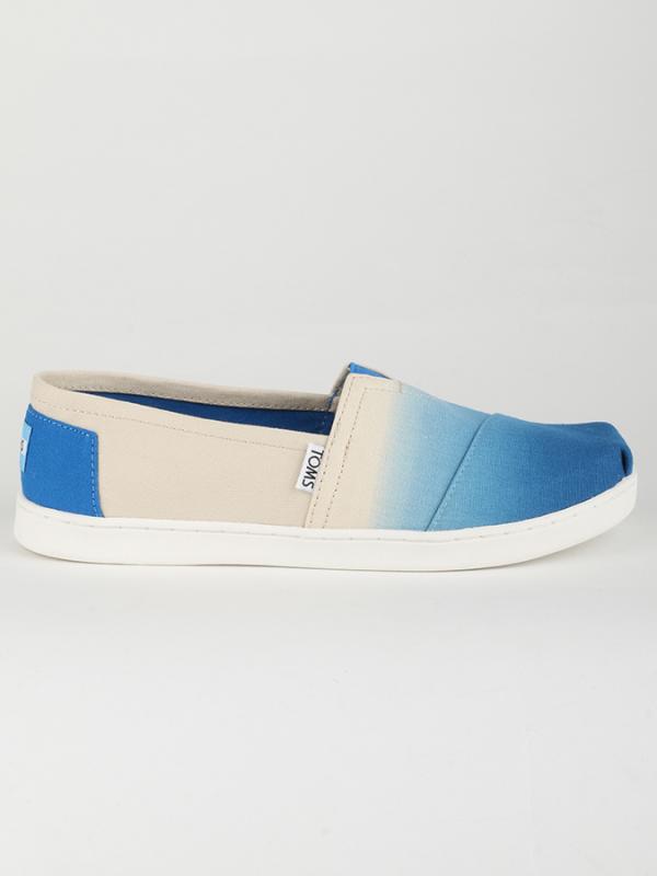 Boty Toms COBALT DIP DYE YT ALPR ESP Šedá