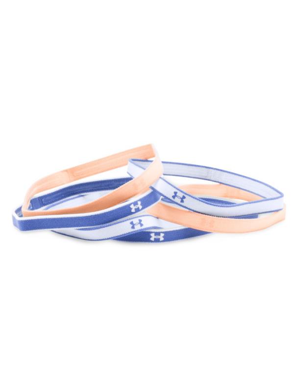 Čelenka Under Armour Girls Mini Headbands (6 Pack) Bílá