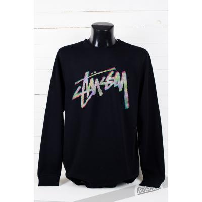 Stüssy Stock Cmyk Crew Black