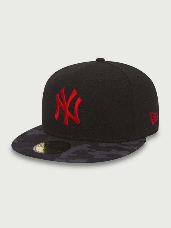 Kšiltovka New Era 5950 Contrast Camo Fitted NEYYAN Černá