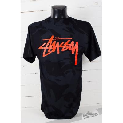 Stüssy Camo Stock Tee Black