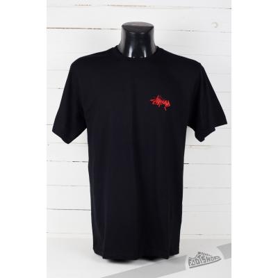 Stüssy Stock Warp Tee Black