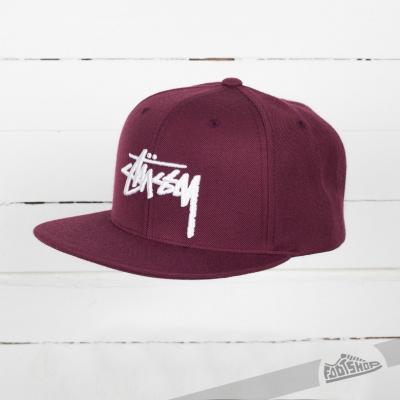 Stüssy Cap Burgundy