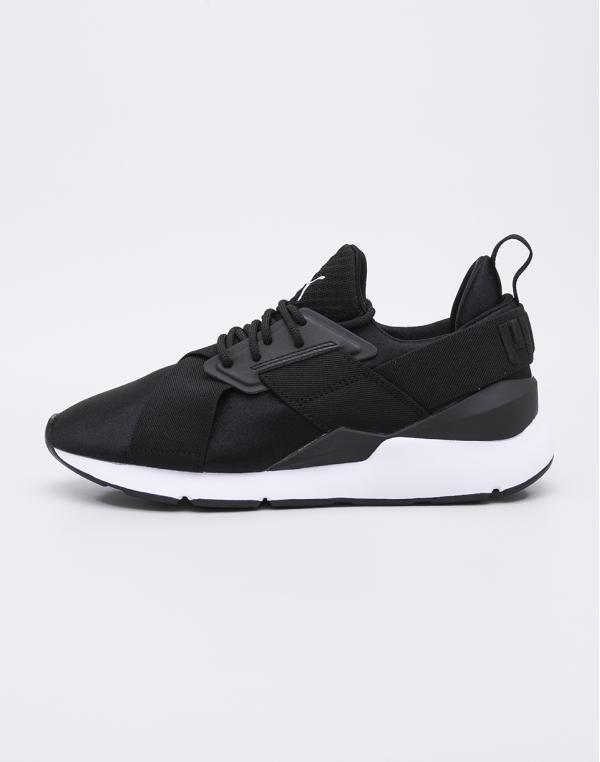 Puma Muse Satin Puma Black- Puma White 37