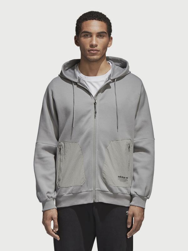 Mikina adidas Originals NMD Fz Hoody Šedá