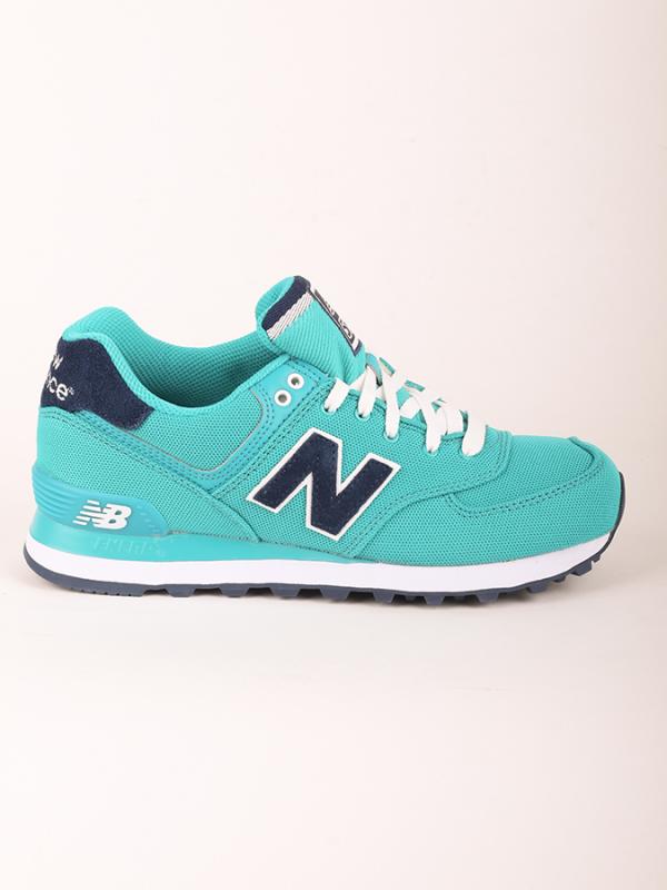 Boty New Balance WL574POA Modrá