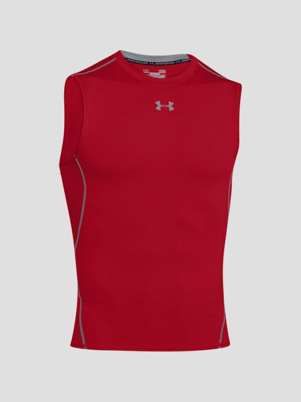 Kompresní tričko Under Armour HG SL Červená