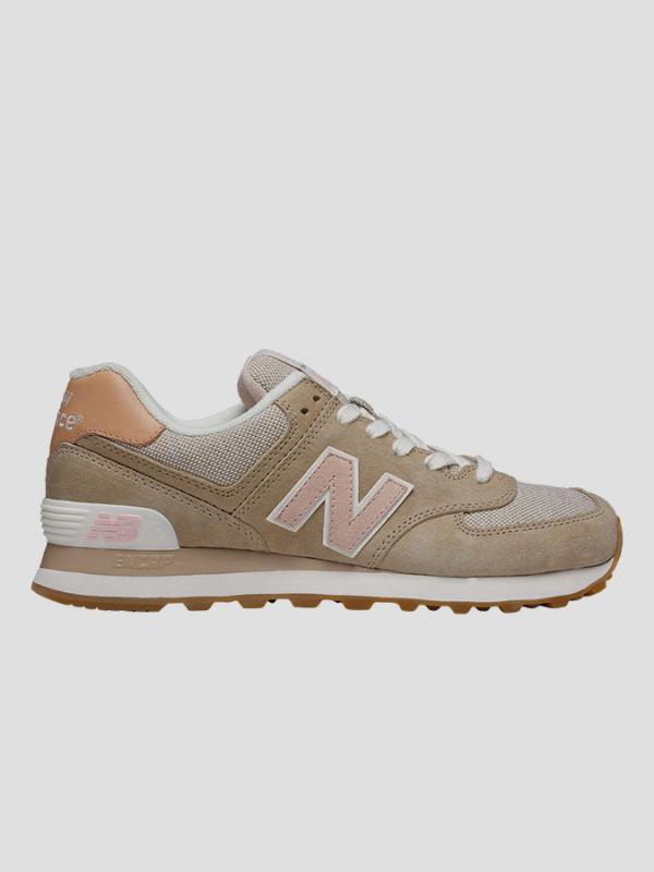 Boty New Balance WL574BCA Hnědá