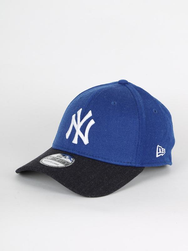 Kšiltovka New Era 3930 MLB Heather Visor NEYYAN Modrá