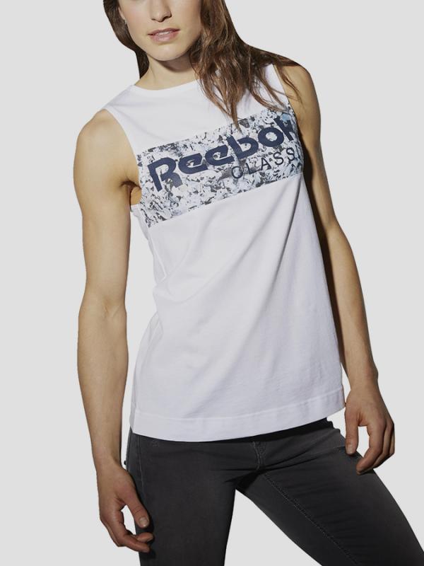 Tílko Reebok Classic GR SEAWORN TANK Bílá