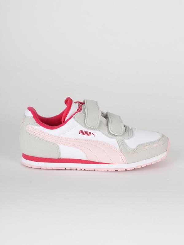Boty Puma Cabana Racer SL V Inf whi Šedá