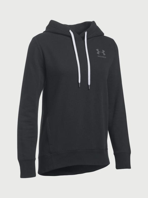 Mikina Under Armour Fav Fleece PO Left Chest Černá