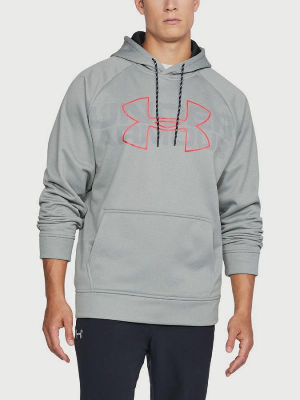 Mikina Under Armour AF Graphic PO Hoodie Šedá
