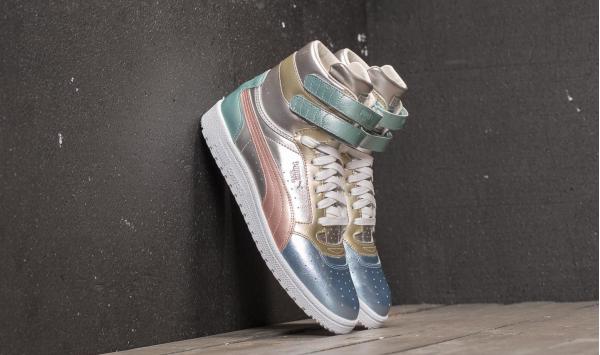 Puma Sky II Hi Broken Bauble FM Silver