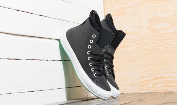 Converse Chuck Taylor All Star Waterproof Boot Hi Black/ Light Aqua/ White
