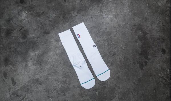 Stance NBA Logoman Crew White